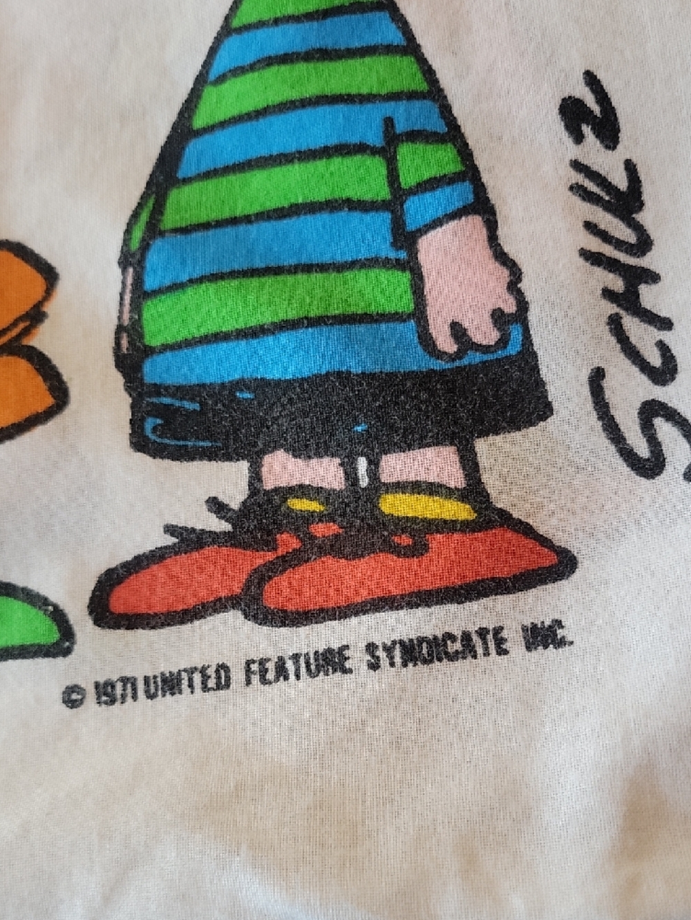 Peanuts Gang Graphic Pillowcase with Snoopy & Friends - White - Picture 3 of 7